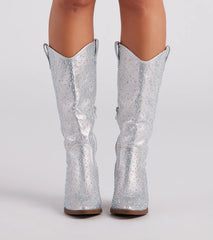 Country Diva Rhinestone Cowboy Boots