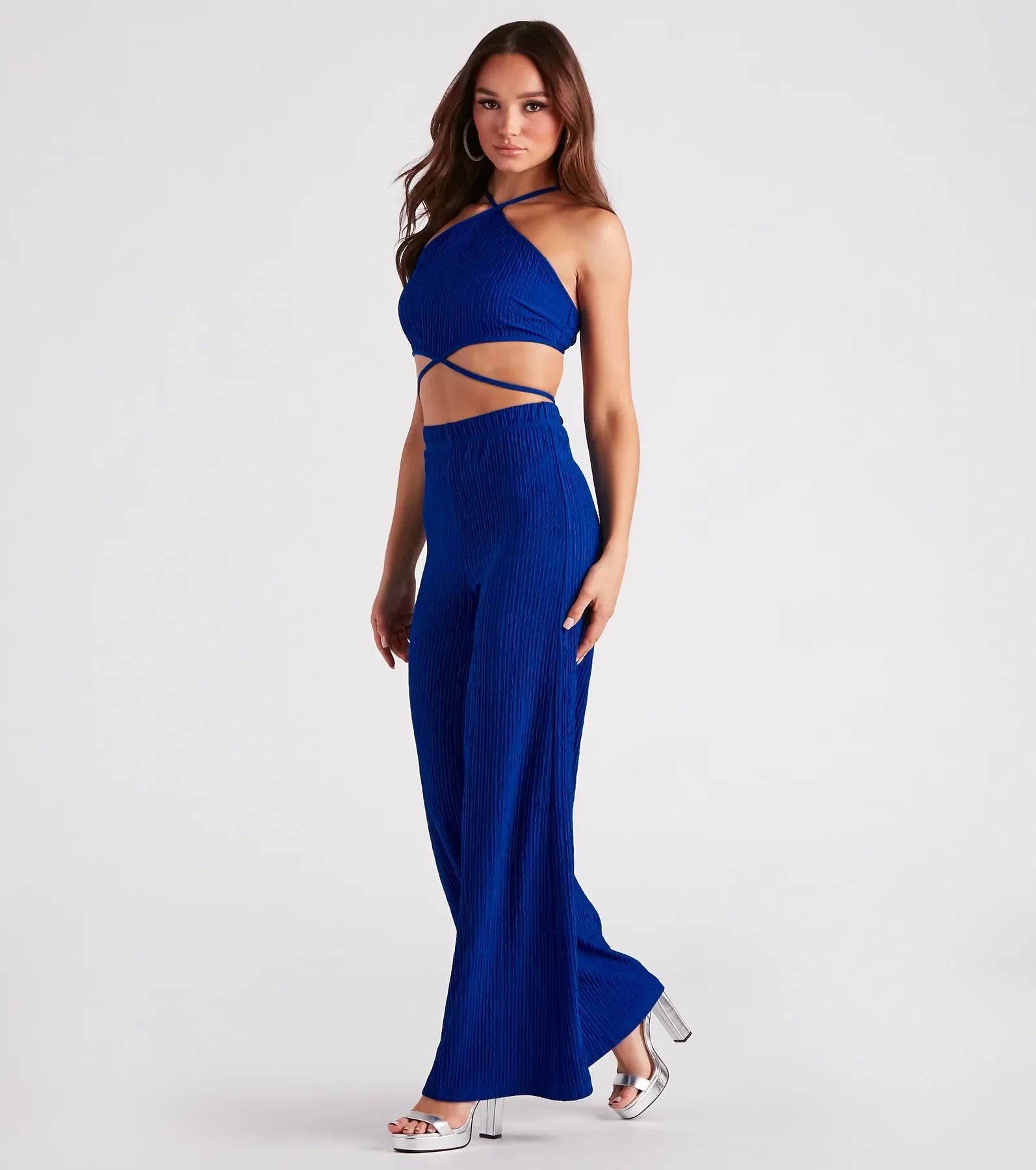 Always Alluring Halter Crop Top