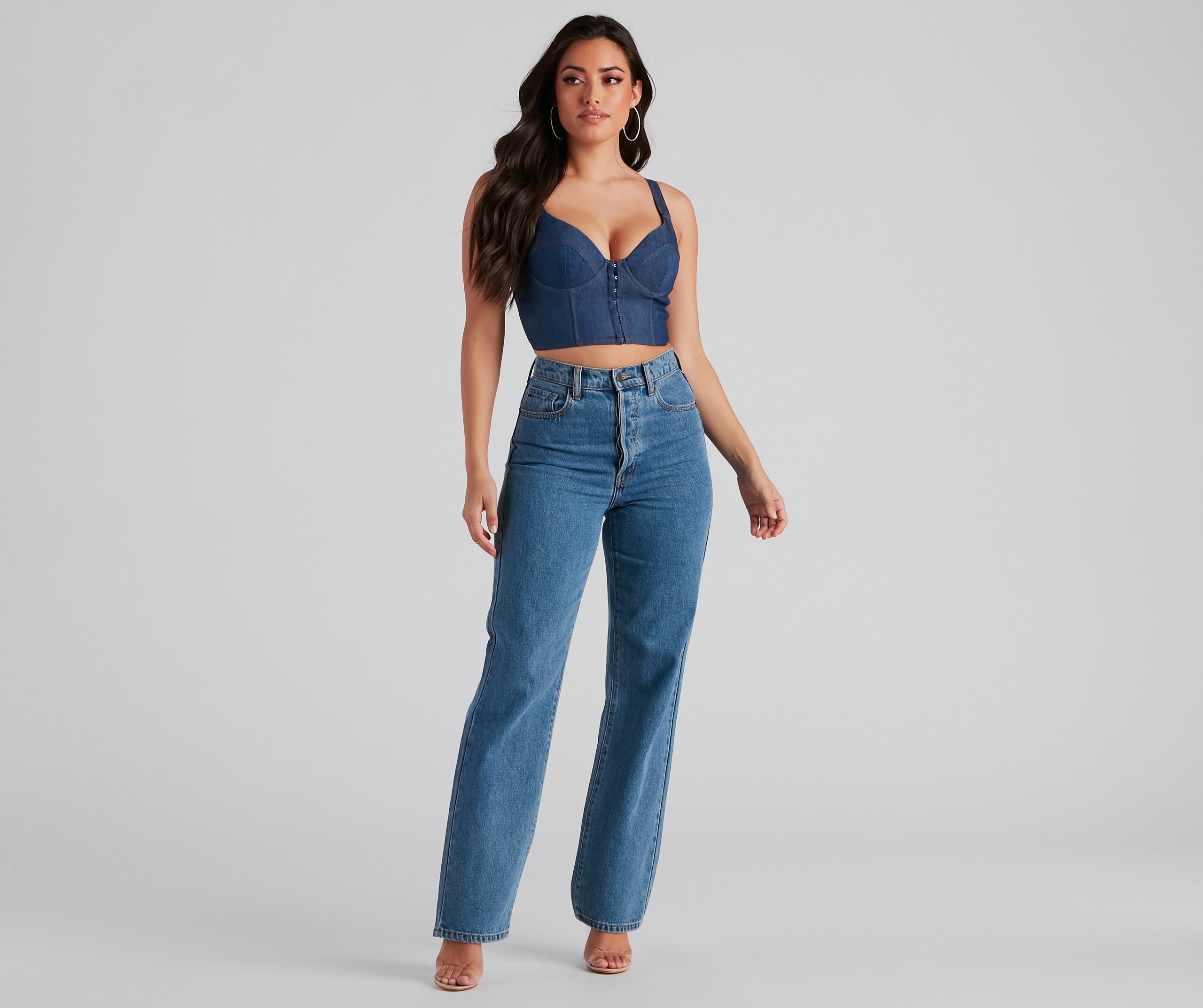 GNO Denim Corset