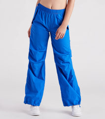 Cool Meter Mid-Rise Parachute Cargo Pants