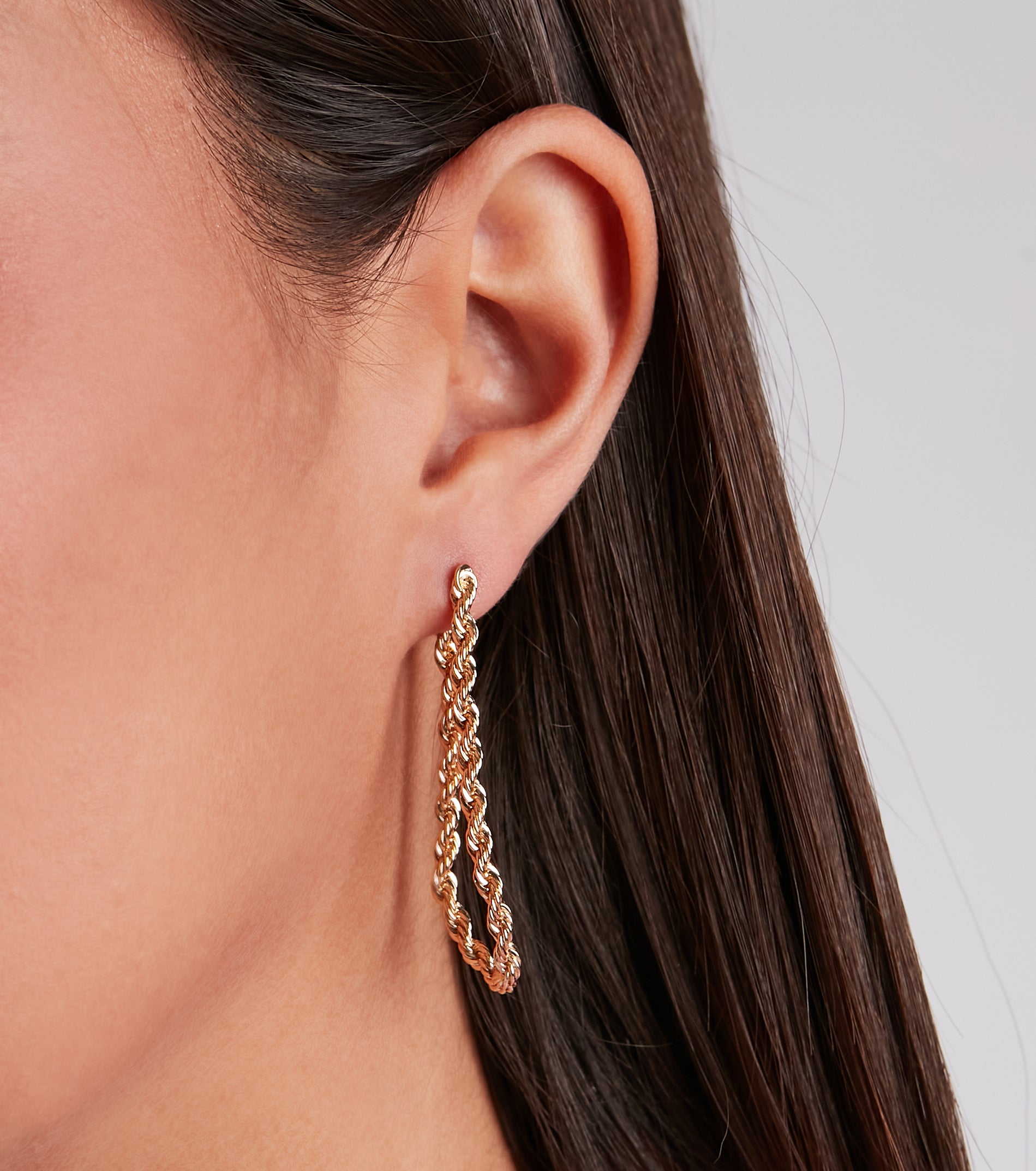 Chain To Chain Three Earrings Set