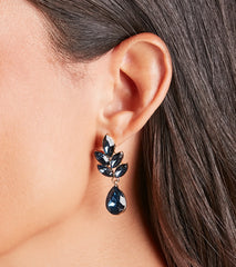 Shine With Elegance Gemstone Drop Earrings