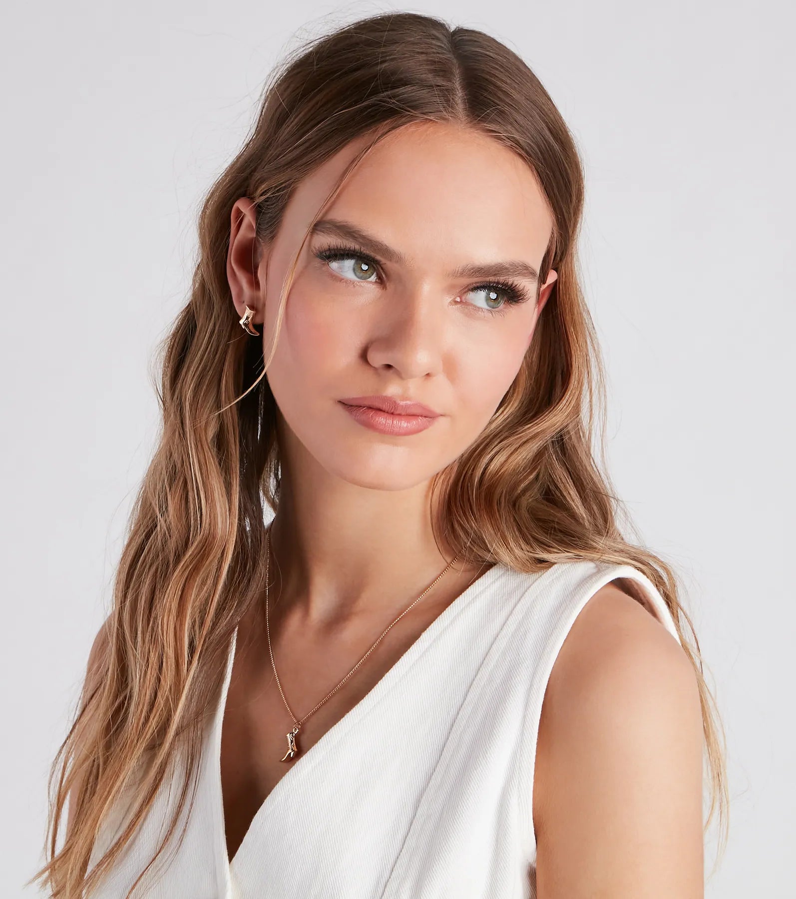 On That Western Trend Necklace And Earrings Set