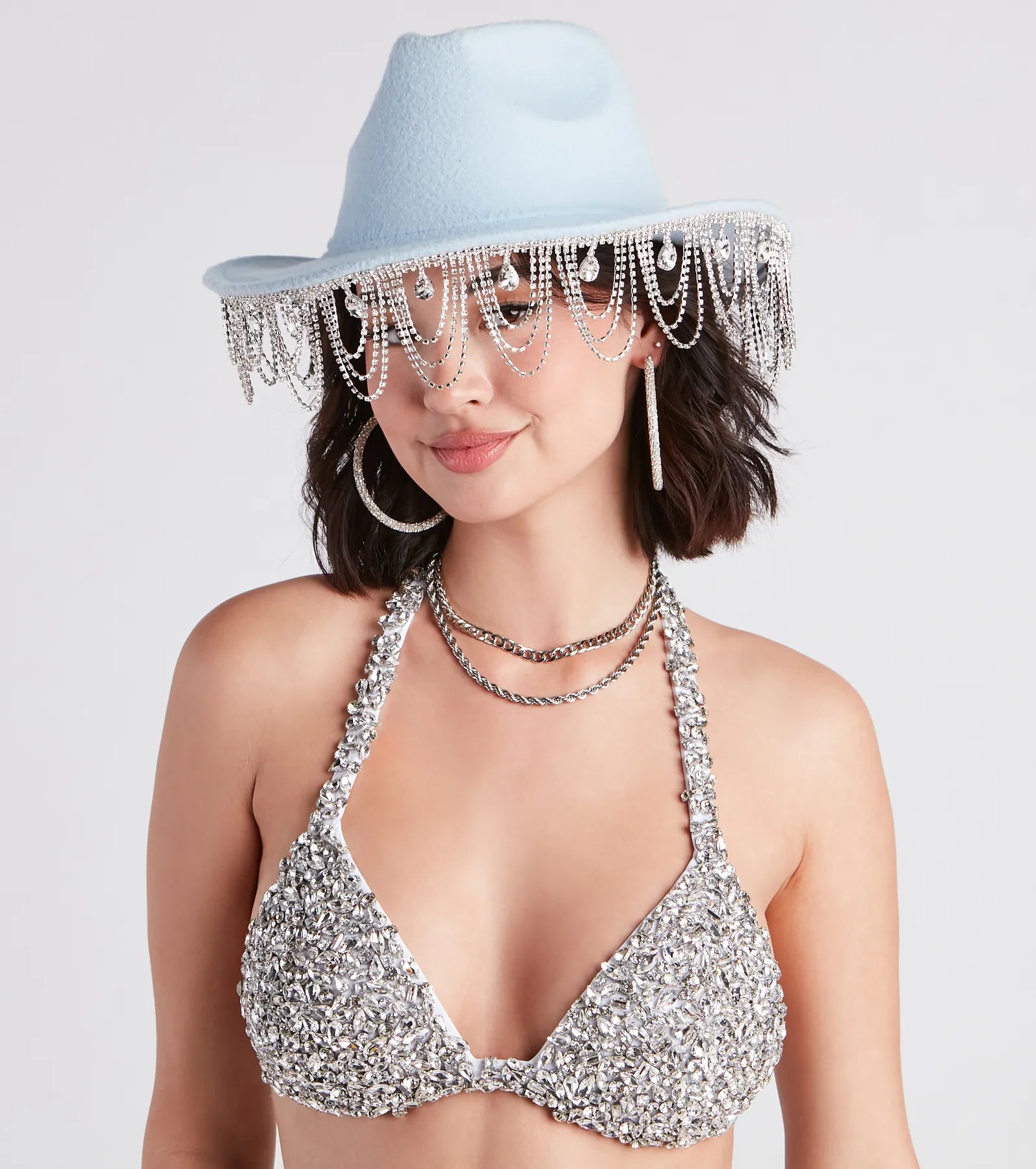 Desert Glam Rhinestone Cowboy Hat