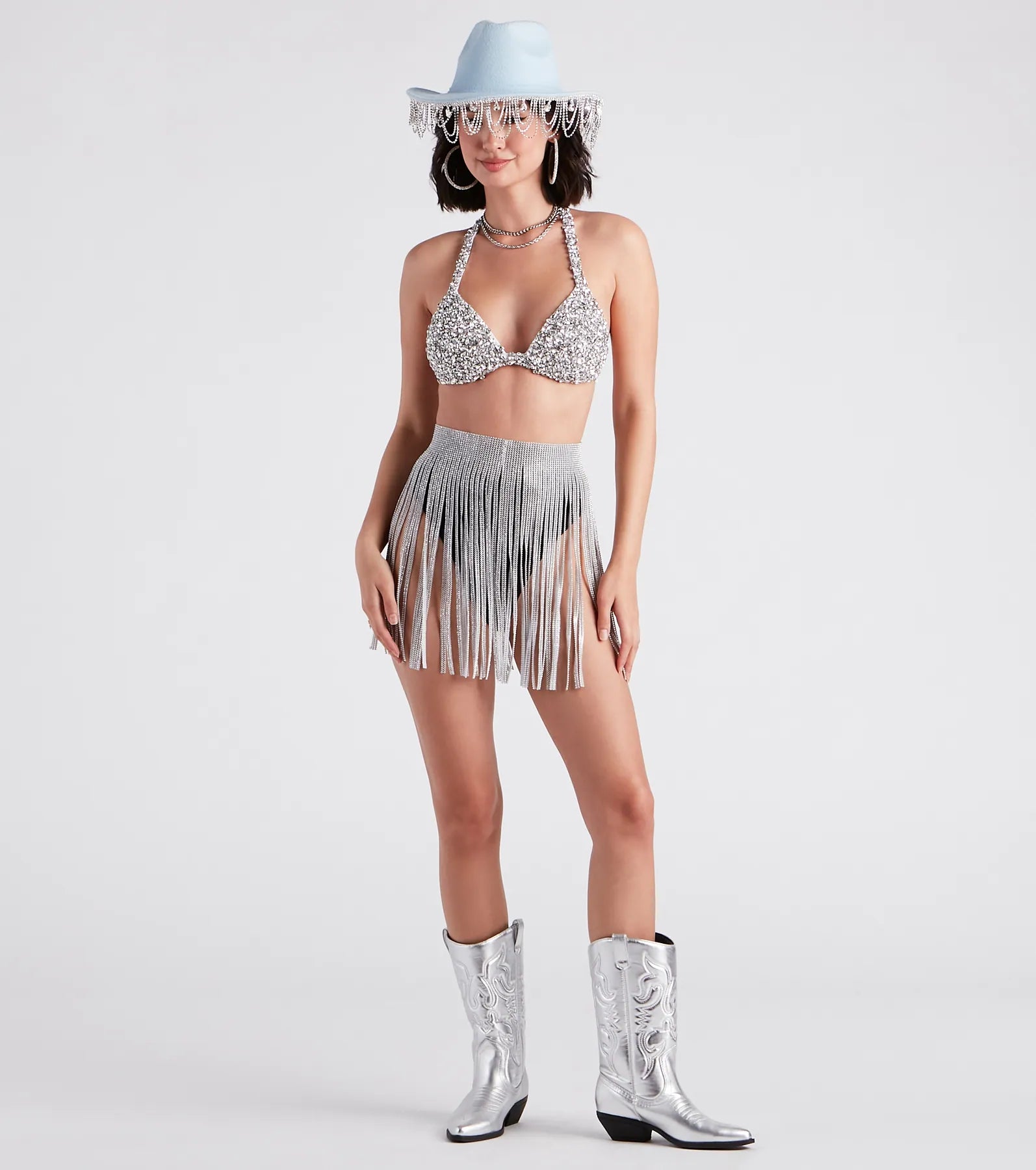 Desert Glam Rhinestone Cowboy Hat