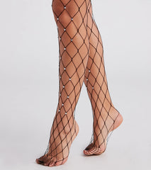 Heart Attraction Fishnet Tights