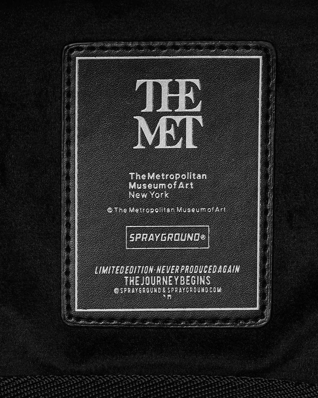 THE MET MAP CHOOSE YOUR PATH BACKPACK